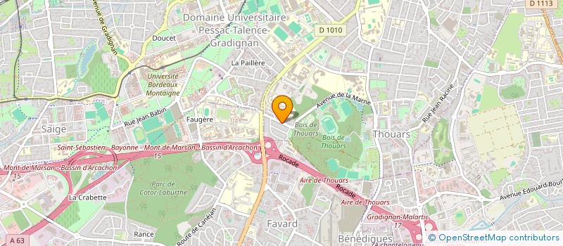 localisation de l'entreprise MENDES  TALENCE