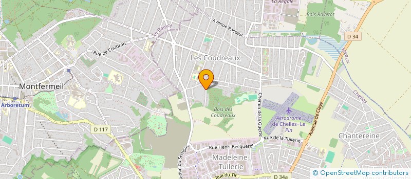 localisation de l'entreprise MENDES  CHELLES