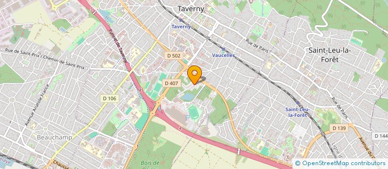 localisation de l'entreprise MENDES 95  TAVERNY