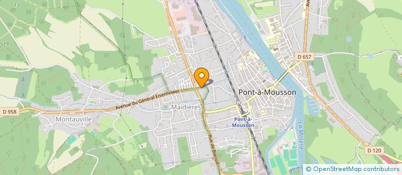 localisation de l'entreprise MENDES  MAIDIERES