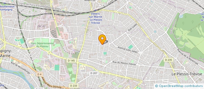localisation de l'entreprise MENDES DISTRIBUTION à CHAMPIGNY-SUR-MARNE