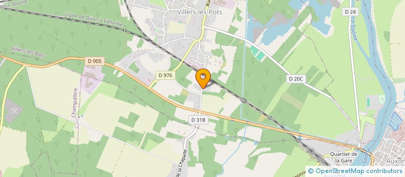 localisation de l'entreprise MENDES FILS  TILLENAY