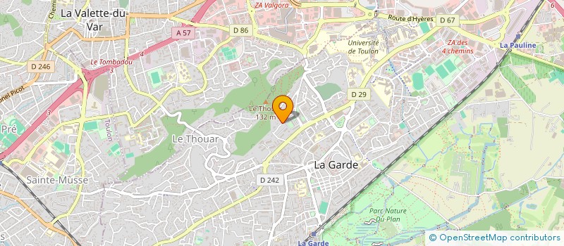 localisation de l'entreprise MENDES INVESTISSEMENT à LA GARDE