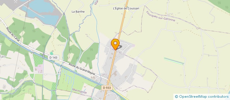 localisation de l'entreprise MENDES LOC  FOURQUES-SUR-GARONNE