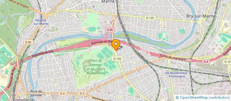 localisation de l'entreprise MENDES NETTOYAGE à CHAMPIGNY-SUR-MARNE