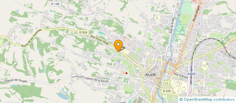 localisation de l'entreprise MENDES PERE ET FILS  AUCH