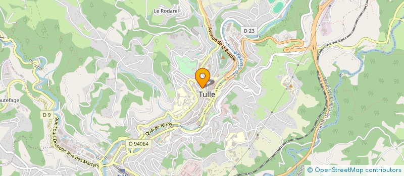 localisation de l'entreprise MENDES-PICON  TULLE