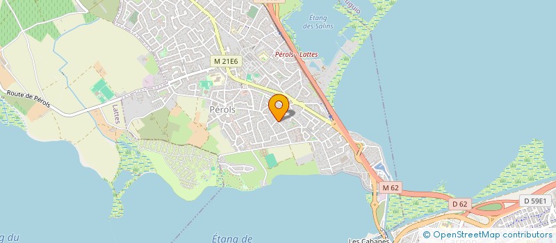 localisation de l'entreprise MENDES RAMOS CHARPENTE COUVERTURE  PEROLS