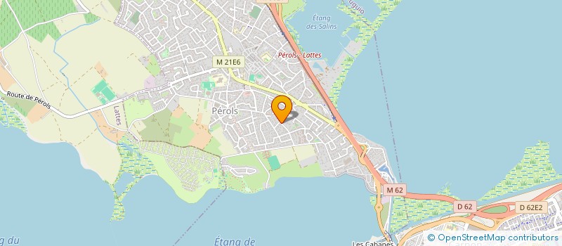 localisation de l'entreprise MENDES RAMOS CHARPENTE COUVERTURE  PEROLS