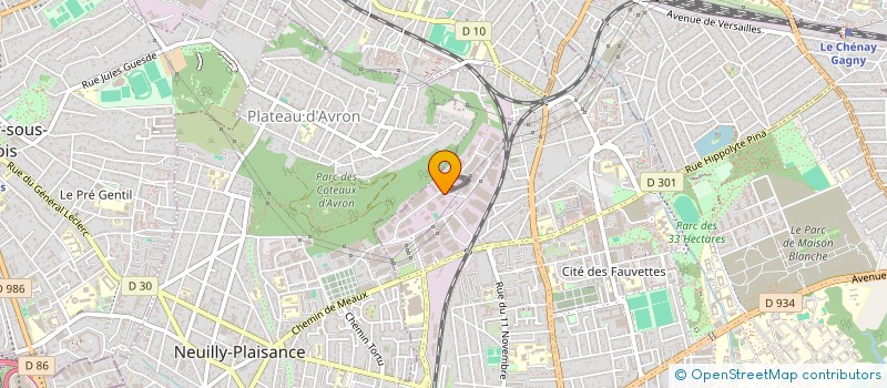 localisation de l'entreprise MENDES SA à NEUILLY-SUR-MARNE
