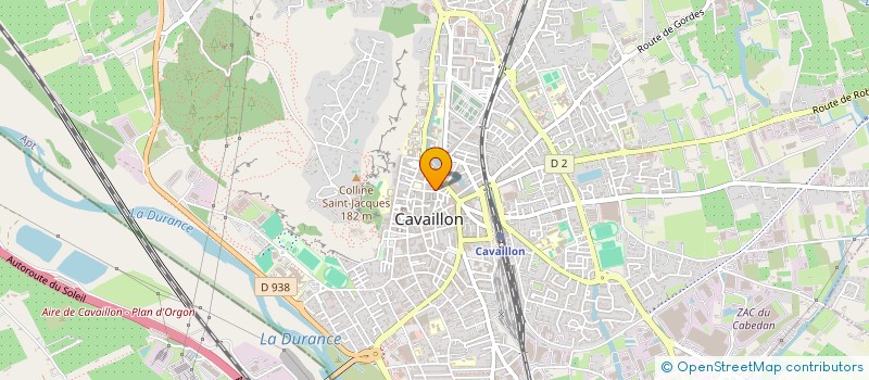 localisation de l'entreprise MENDESCAL à CAVAILLON