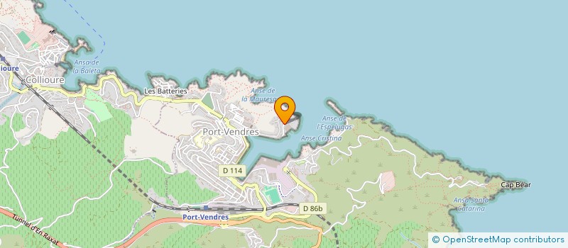 localisation de l'entreprise MENDEZ GINES FRANCE à PORT-VENDRES