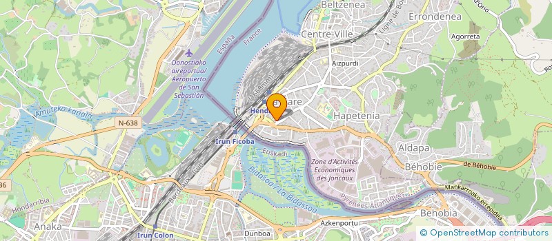 localisation de l'entreprise MENDI EURL  GUETHARY