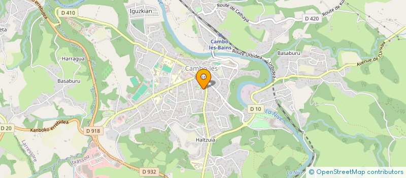 localisation de l'entreprise MENDI-LIZARRAGA  ITXASSOU