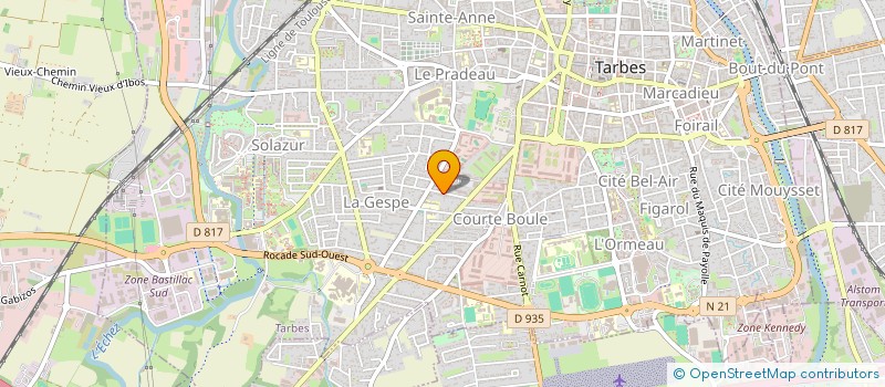 localisation de l'entreprise MENDI OLATUAK  TARBES