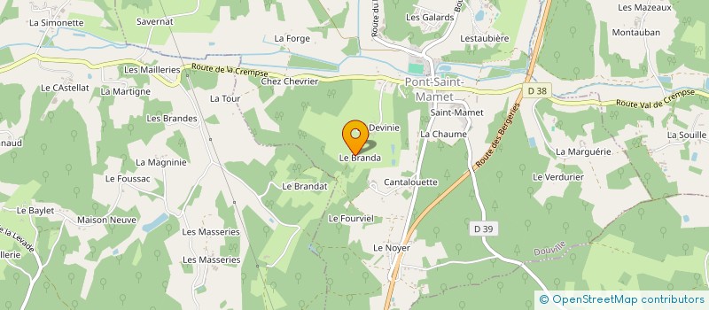 localisation de l'entreprise MENDIA  DOUVILLE