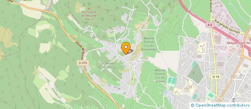 localisation de l'entreprise MENDIAN OZEANO à BEAUNE