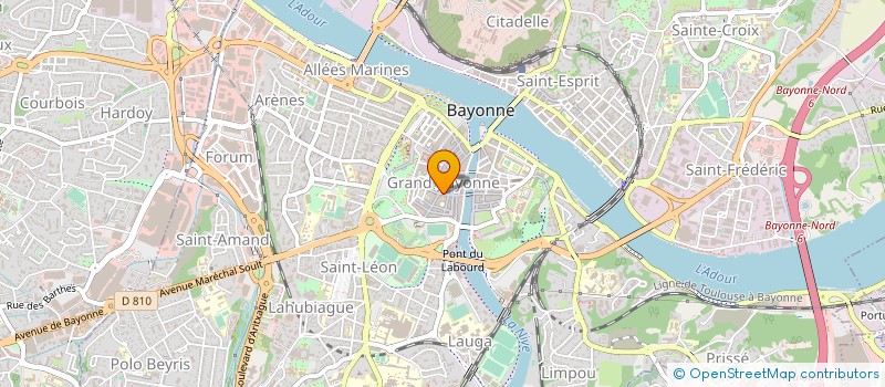 localisation de l'entreprise MENDIBURE à BAYONNE