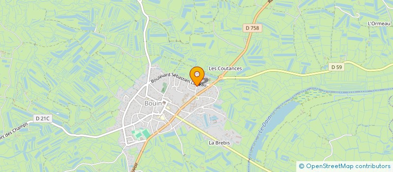 localisation de l'entreprise MENDIETA PERE ET FILS à MONTEREAU-FAULT-YONNE