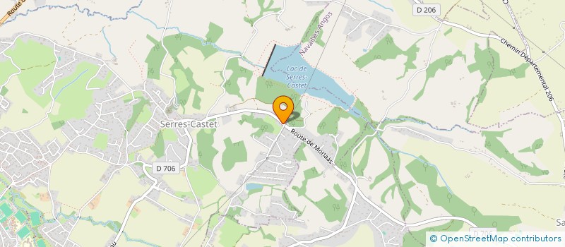 localisation de l'entreprise MENDIKO KILKER  SERRES-CASTET