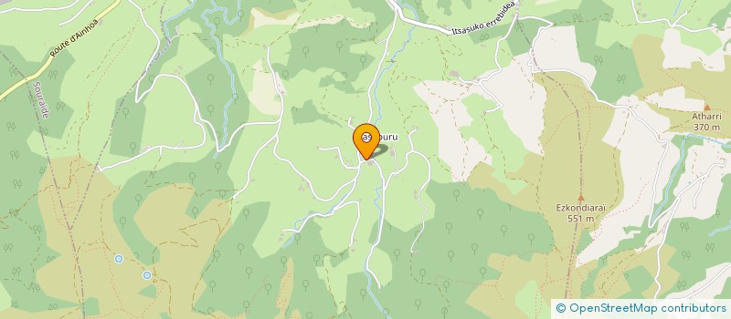 localisation de l'entreprise MENDIKOAK  ESPELETTE