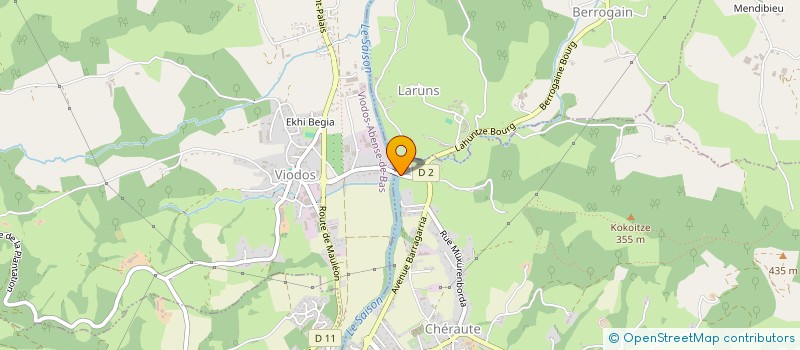 localisation de l'entreprise MENDIONDO  ORDIARP