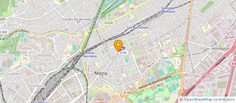 localisation de l'entreprise MENDIT CONSULTING à ANTONY