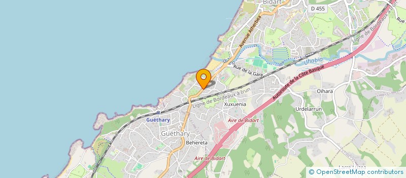 localisation de l'entreprise MENDIZABAL ANDONAEGUI à BIDART