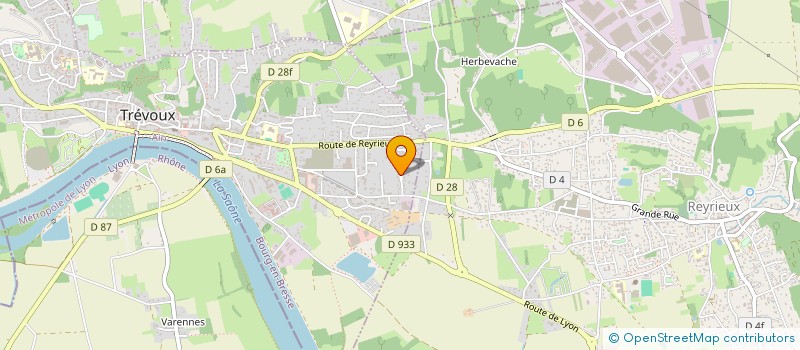 localisation de l'entreprise MENDOS'ASSO à TREVOUX