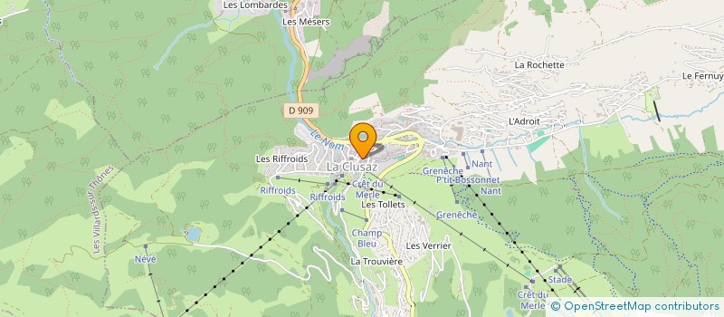 localisation de l'entreprise MENDOZA à LA CLUSAZ