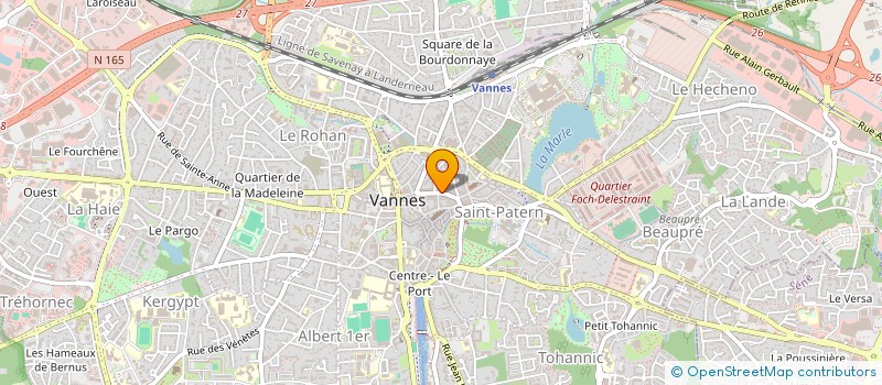 localisation de l'entreprise MENE 15 à VANNES