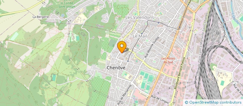 localisation de l'entreprise MENEOR à CHENOVE