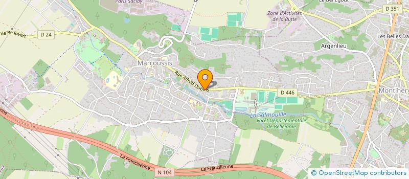 localisation de l'entreprise MENERBATI à MARCOUSSIS