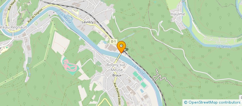 localisation de l'entreprise MENET MICHEL DISTRIBUTION  BOGNY-SUR-MEUSE