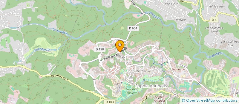 localisation de l'entreprise MENETOU-COUTURE 4 PV  VALBONNE