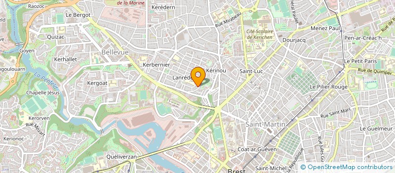 localisation de l'entreprise MENEZ BREUR  BREST