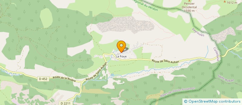 localisation de l'entreprise MENEZES PERE ET FILS  PEYROULES