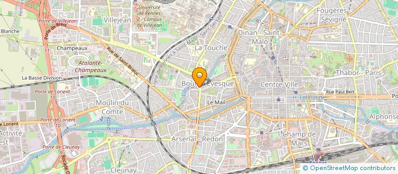 localisation de l'entreprise MENGEST  RENNES