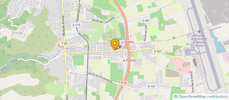 localisation de l'entreprise MENGHI COVERING  LUCCIANA