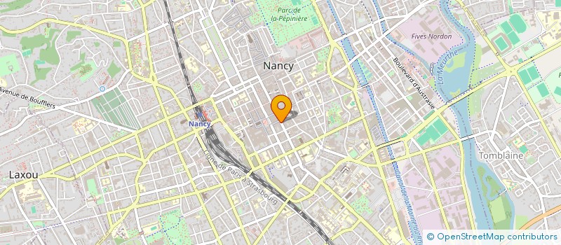 localisation de l'entreprise MENGIN GATEAU à NANCY