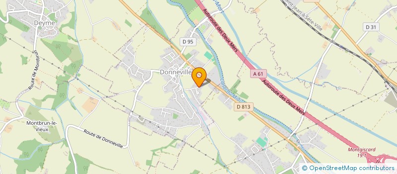 localisation de l'entreprise MENGMENG  DONNEVILLE