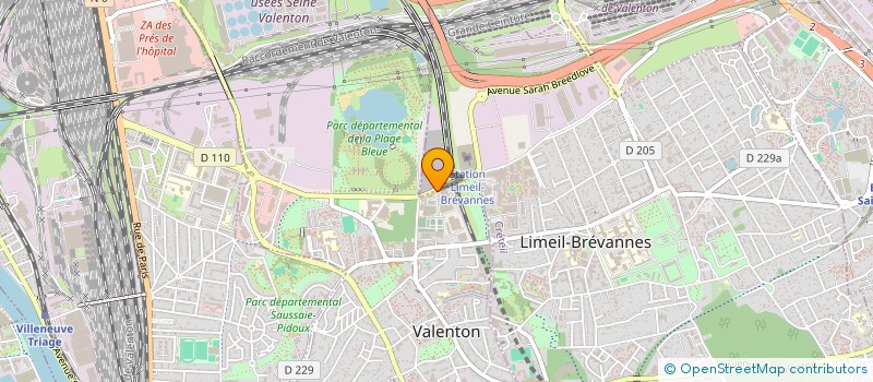 localisation de l'entreprise MENGUY-BURBAN PARIS à VALENTON