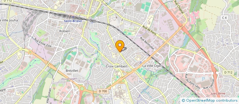 localisation de l'entreprise MENGUY CHRISTOPHE à SAINT-BRIEUC