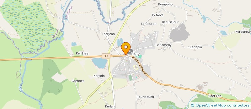 localisation de l'entreprise MENGUY SEBASTIEN  PLOURAY