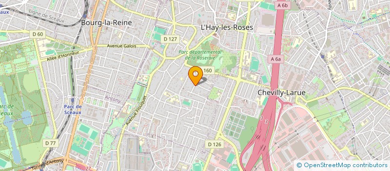 localisation de l'entreprise MENHIR AEDIFICIUM  L'HAY-LES-ROSES