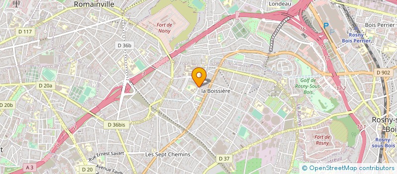localisation de l'entreprise MENIEMMARIO  MONTREUIL