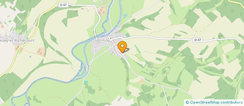 localisation de l'entreprise MENIERE RAPHAEL à ORMOY
