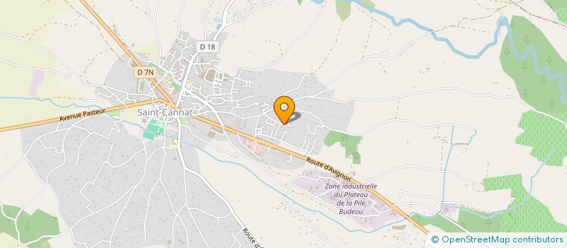 localisation de l'entreprise MENIMMO  SAINT-CANNAT