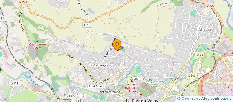 localisation de l'entreprise MENINI LOC INVEST  AIGUILHE