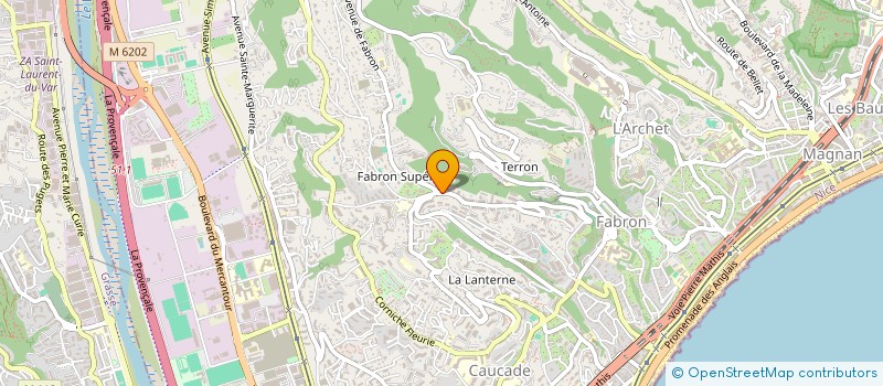 localisation de l'entreprise MENIREZ TRAITEUR  NICE